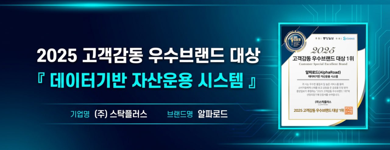 2025 고객감동 우수브랜드 대상